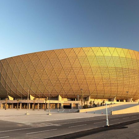 Velero Hotel Doha Lusail Экстерьер фото The King Fahd International Stadium in Riyadh hosted the final